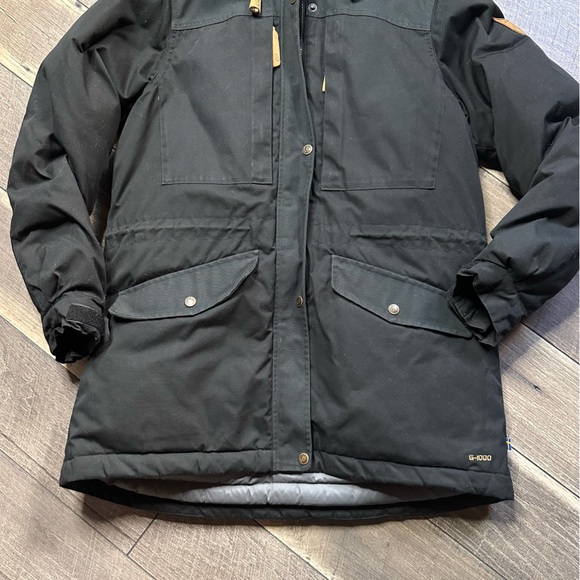 Fjallraven Black Singi Down Hooded Jacket - Picture 7 of 13